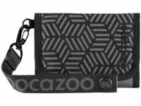 Coocazoo Geldbörse, Black Carbon, schwarz, Portemonnaie mit Sichtfenster innen...