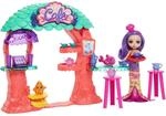Enchantimals HCF86 - Royal Unterwasser-Caf&eacute; (ca. 22 cm), +15 Teile, mit