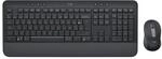Logitech Signature MK650 Combo for Business, kabellose Maus und Tastatur, Logi Bolt,