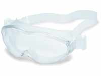 Uvex Ultrasonic CR Vollsichtschutzbrille Supravision Clean, Transparent/Weiß