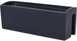 VIVANNO Balkonkasten Blumenkasten Fiberglas BALKONA Classic (22x60x19 cm, Anthrazit