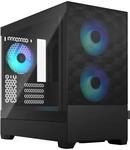 Fractal Design Pop Mini Air RGB Schwarz, TG (geh&auml;rtetes Glas), klar get&ouml;nt
