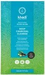 khadi DEEP CHARCOAL CLEANSE Ayurvedische Haarmaske - Befreit Haar und Kopfhaut...