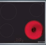 Bosch PKE645BB2E Einbaukochfeld 60 cm Selbstfestigkeit - Elektrokochfeld aus