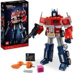 LEGO 10302 Icons Optimus Prime Set, 2in1 Roboter-Figur und LKW-Modell,