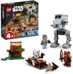 LEGO 75332 Star Wars at-ST, Bauspielzeug f&uuml;r Vorschulkinder ab 4 Jahren mit...