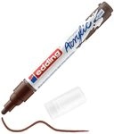 edding 5100 Acrylmarker medium - braun - 1 Acrylstift wasserfest - mittlere