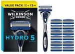Wilkinson Sword Hydro 5 Rasierer Starter-Set, 12 Ersatzklingen