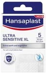 Hansaplast Wundverband Ultra Sensitive 5 x 7,2 cm XL f&uuml;r sehr empfindliche...
