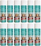 HOTREGA Kaminscheibenreiniger 12x 300ml | Selbstt&auml;giger Kaminglasreiniger | L&ouml;st