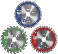 kwb Kreis-S&auml;geblatt-Set 160 x 25/20/16 mm f&uuml;r Handkreis-S&auml;gen - Ideal f&uuml;r