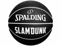 Spalding Basketball - Slam Dunk - Size 5 - Black - Outdoor - Rubber