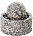 Dehner Gartenbrunnen Bern inkl. LED-Beleuchtung, warmwei&szlig;, &Oslash; 42 cm, H&ouml;he 45 cm,