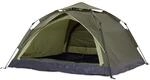 Lumaland Camping Zelt mit 2 Eing&auml;ngen | Leichtes Pop Up Wurfzelt | 2-3 Personen