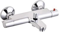 SCH&Uuml;TTE 52450 VICO Wannenarmatur mit Sicherheitssperre, Thermostat