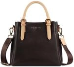 bugatti Ella Handtasche Damen Klein, Frauen Tasche, Damenhandtasche, braun