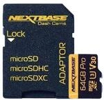 NEXTBASE ACC - SERIE 2 - 64GB U3 Micro SD Card with Adapter (Ecologic+Sorecop)