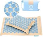 Fitleap Akupressurmatte mit Kissen und Tasche, mit &uuml;ber 7000 Druckpunkten | Massage