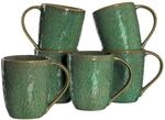 Leonardo Matera Keramik-Tassen 6er Set, sp&uuml;lmaschinengeeignete Kaffee-Tassen, 6