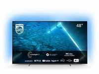 Philips 48OLED707 121 cm (48 Zoll) Fernseher (4K UHD, OLED, HDR10+, 120 Hz,...