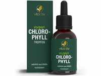 VITACTIV Chlorophyll Tropfen - Flüssiges Chlorophyll aus Alfalfa plus...