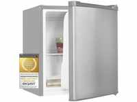 Exquisit Mini-Kühlschrank KB05-V-040E inoxlook | 40 L Volumen | Mini...