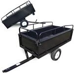 Wiltec Kippanh&auml;nger 200 x 78 x 94,5 cm bis 300 kg, Anh&auml;nger Kipper f&uuml;r