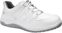 ELTEN Sicherheitsschuhe Maddox White Low ESD S3S, Damen und Herren, Textil,