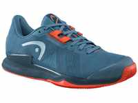 HEAD Men's Sprint Pro 3.5 Clay Men BSOR Tennisschuh, blau/orange, 40
