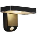 LED Outdoor Wandleuchte RICA SQUARE, 5W, 3000K, IP44, schwarz