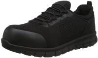 Skechers Herren Synergy Omat Sneaker, Black Textile Leather Tpu, 47.5 EU