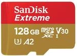 SANDISK 128GB Extreme microSDXC Karte+ Adapter, bis zu 190MB/s Lesen | UHS-I, V30,
