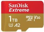SanDisk Extreme microSDXC UHS-I Speicherkarte 1 TB + Adapter (F&uuml;r Smartphones,