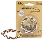 M&Uuml;CKENSCHUTZ Armband PU-Leder braun/wei&szlig; KDA 1 St