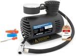 PETEX 445110 Luftkompressor 12V, 18 bar, inklusive 3-Teilig Adapterset