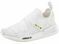 adidas Damen NMD_R1 Sneaker, Cloud White/Cloud White/Core Black, 40 EU