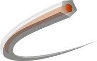 Husqvarna 597669202 Trimmerfaden 2 mm /130m Orange/Translucent