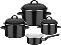 GSW Kochtopf-Set Black & White 7-teilig, 255134, Gro&szlig;