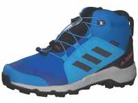 adidas Unisex Kinder Terrex Mid GORE-TEX Sneakers, Blue Rush/Grey Six/Turbo, 38 EU