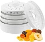 Clatronic&reg; D&ouml;rrautomat | 5 stapelbare Ebenen | f&uuml;r bis zu 3,5 kg zu trocknende
