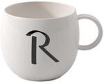 ike. by Villeroy & Boch - Letters Becher R, 380ml, Premium Porzellan, wei&szlig;