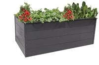 TrendLine Hochbeet Stahl 200 x 100 x 76 cm Lech inkl. Schneckenkante Hochbeet