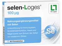 selen-Loges® 100 µg - 60 Filmtabletten - Nahrungsergänzungsmittel mit Selen