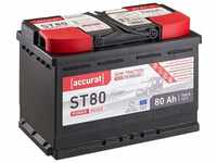 Accurat Semi Traction ST80 AGM Batterie - 12V, 80Ah, zyklenfest, bis 30% mehr