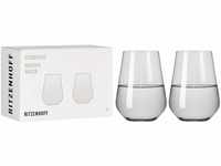 RITZENHOFF 3651002 Wasserglas 500 ml – Serie Fjordlicht Nr. 2 – 2 Stück mit
