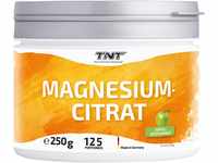 TNT Magnesium Citrate Pulver (250g) • Vegan, hochdosiert & laborgeprüft •...