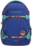 coocazoo Schulrucksack Mate &bdquo;Deine Freunde, Brudi blau/rot/t&uuml;rkis, ergonomischer