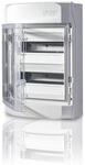 f-tronic Aufputz Feuchtraumverteiler IP65, Neptun24, PS, L&uuml;ftung offen, 7270002