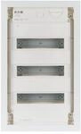 Eaton 178802 Unterputz-Kleinverteiler, 3-reihig, Stahlblecht&uuml;r flach
