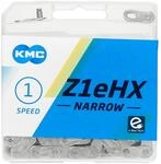 KMC Unisex &ndash; Erwachsene Z1eHX Narrow E-Bike 1-Fach Kette 1/2" x3/32, 112...